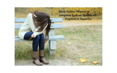 Birth Mother Matters in Adoption Episode #61 – Pregnant & Homeless