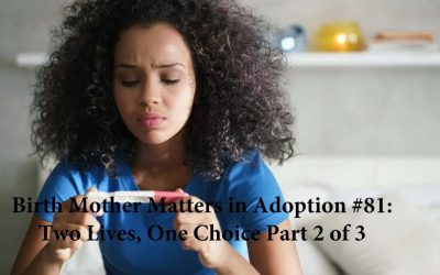 Birth Mother Matters in Adoption Episode #81 – Two Lives, One Choice – Part 2 of 3