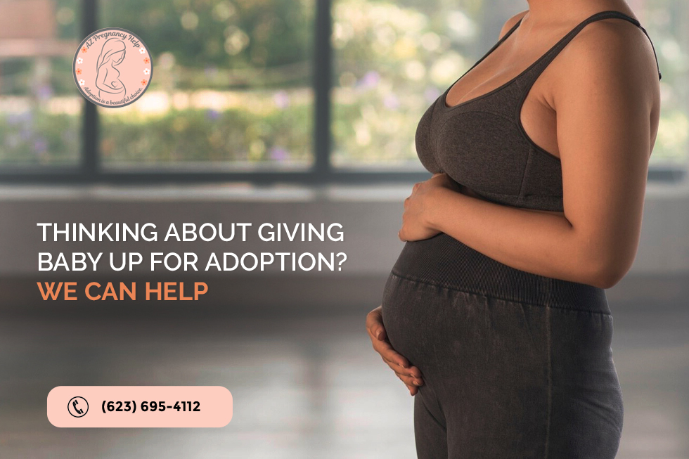 giving a baby up for adoption